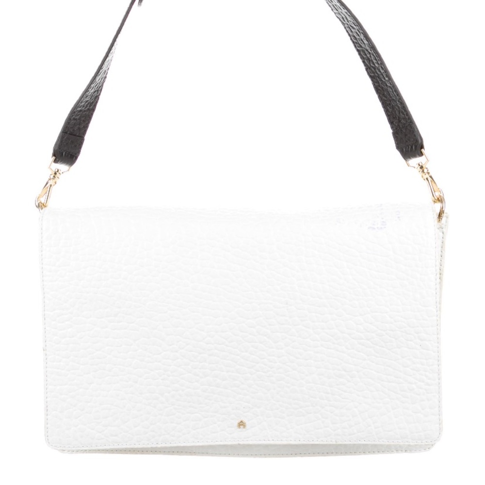 Etienne Aigner Textured Leather Shoulder Bag